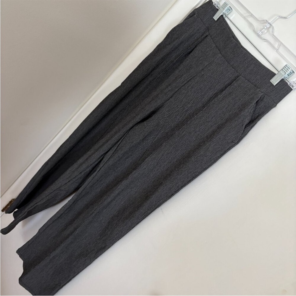 Women’s High Rise Dress Pants Work Trousers H&M size Small Grey minimalist - Picture 5 of 8